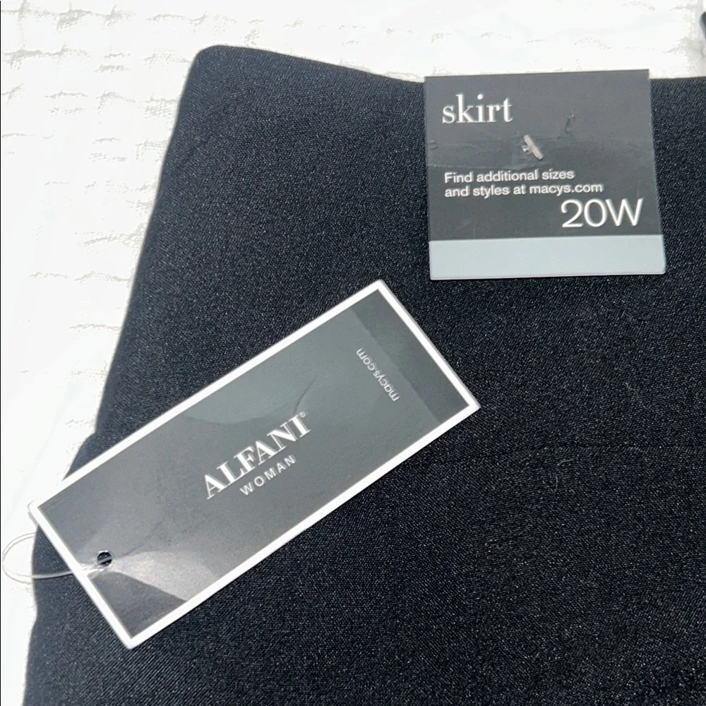 Alfani Elegant Black Pencil Skirt